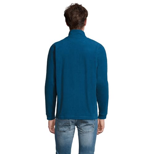 pizarra azul/gris CHAQUETA MICRO POLAR HOMBRE CON CREMALLERA SOL'S NOVA MEN