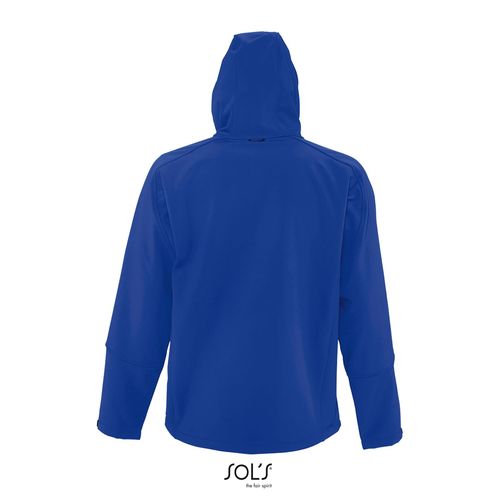 azulón SOFTSHELL CON CAPUCHA PARA HOMBRE SOL'S REPLAY MEN