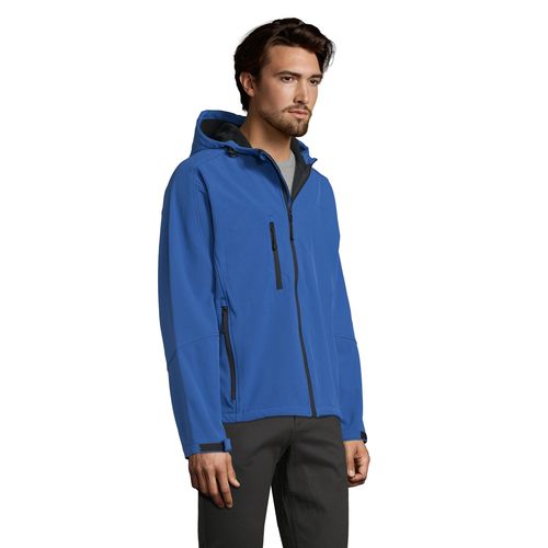 azulón SOFTSHELL CON CAPUCHA PARA HOMBRE SOL'S REPLAY MEN