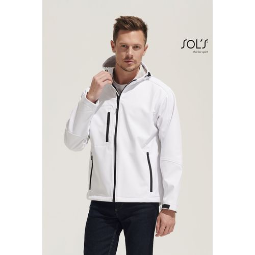 SOFTSHELL HOMME À CAPUCHE SOL'S REPLAY MEN - 2