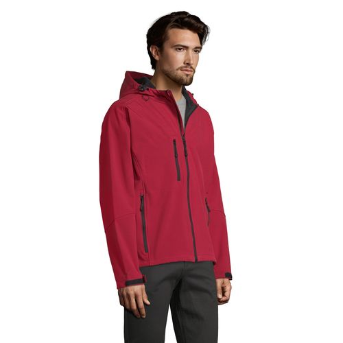 SOFTSHELL HOMME À CAPUCHE SOL'S REPLAY MEN