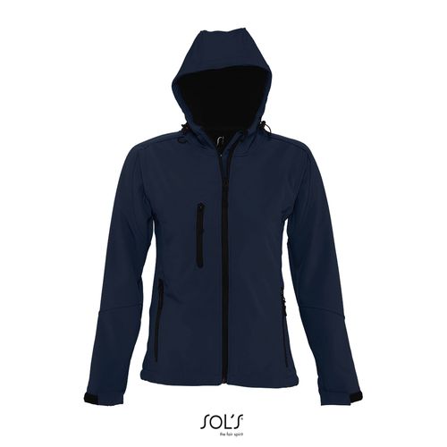 SOFTSHELL FEMME À CAPUCHE SOL'S REPLAY WOMEN