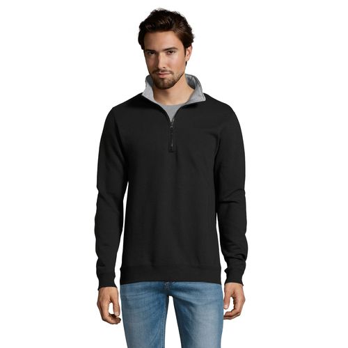 SWEAT-SHIRT HOMME COL CAMIONNEUR (1/4 ZIP) SOL'S SCOTT