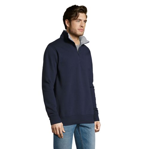 marina francesa SUDADERA CON CREMALLERA 1/4 SOL'S SCOTT