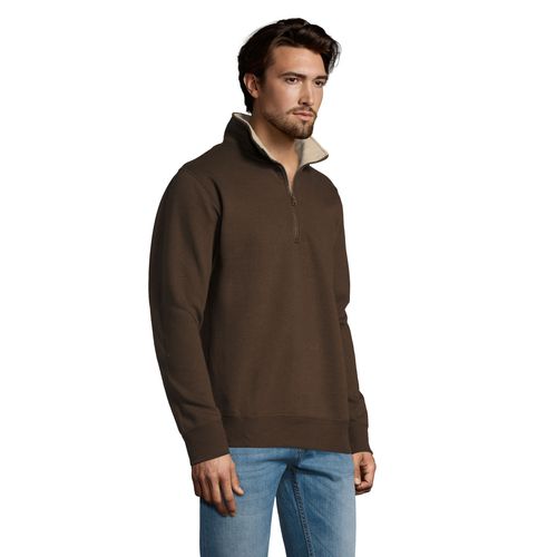 SWEAT-SHIRT HOMME COL CAMIONNEUR (1/4 ZIP) SOL'S SCOTT
