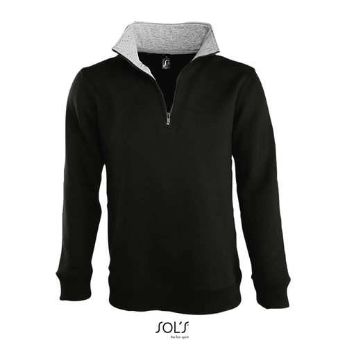 SWEAT-SHIRT HOMME COL CAMIONNEUR (1/4 ZIP) SOL'S SCOTT