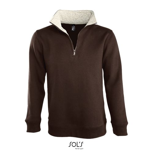 SWEAT-SHIRT HOMME COL CAMIONNEUR (1/4 ZIP) SOL'S SCOTT
