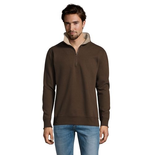 SWEAT-SHIRT HOMME COL CAMIONNEUR (1/4 ZIP) SOL'S SCOTT
