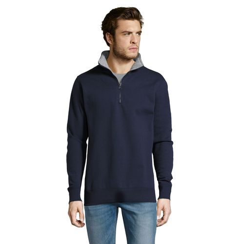 SWEAT-SHIRT HOMME COL CAMIONNEUR (1/4 ZIP) SOL'S SCOTT