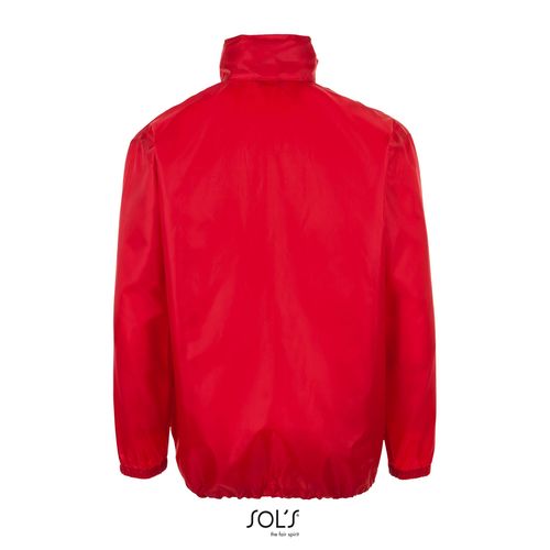 red CORTAVIENTO UNISEX REPELENTE AL AGUA SOL'S SHIFT
