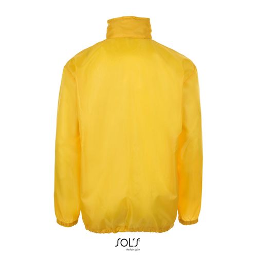 yellow CORTAVIENTO UNISEX REPELENTE AL AGUA SOL'S SHIFT