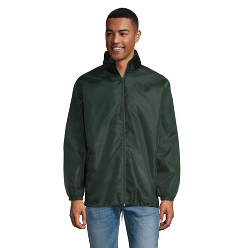 verde bosque CORTAVIENTO UNISEX REPELENTE AL AGUA SOL'S SHIFT