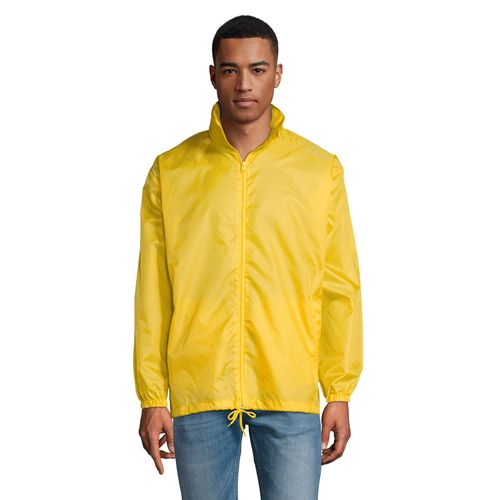 yellow CORTAVIENTO UNISEX REPELENTE AL AGUA SOL'S SHIFT