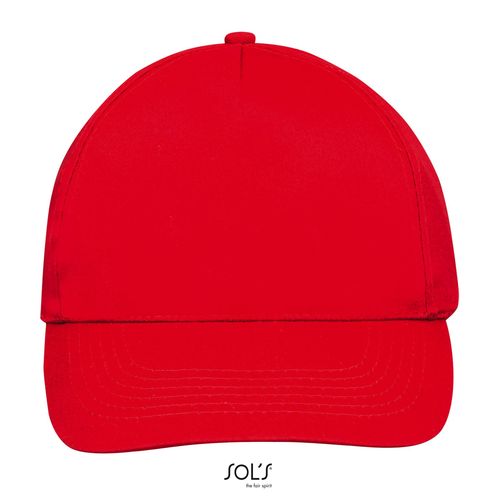 red GORRA 5 PANELES SOL'S SUNNY