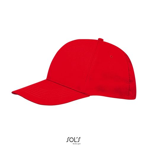red GORRA 5 PANELES SOL'S SUNNY
