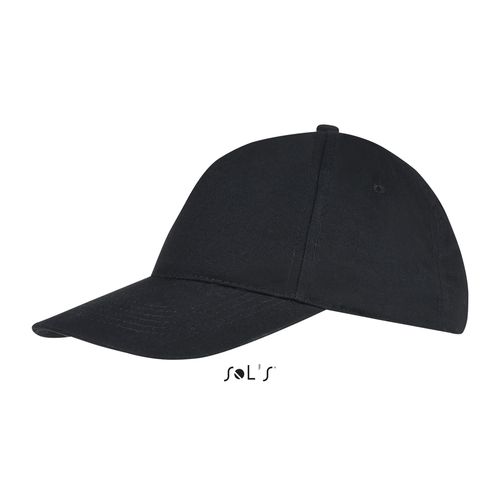 black GORRA 5 PANELES SOL'S SUNNY