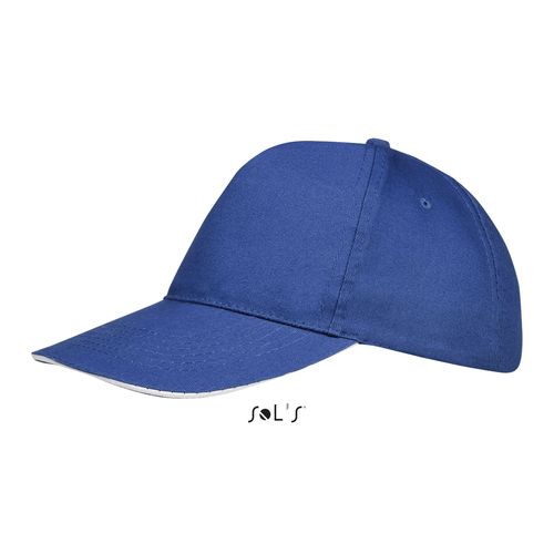 azulón/blanco GORRA 5 PANELES SOL'S SUNNY