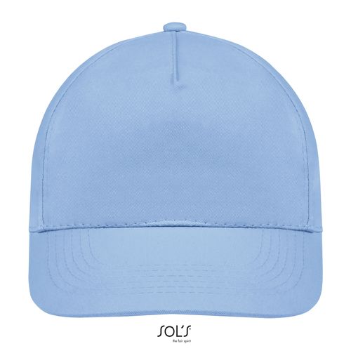 azul celeste GORRA 5 PANELES SOL'S SUNNY