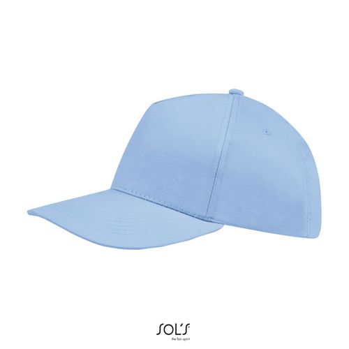 azul celeste GORRA 5 PANELES SOL'S SUNNY