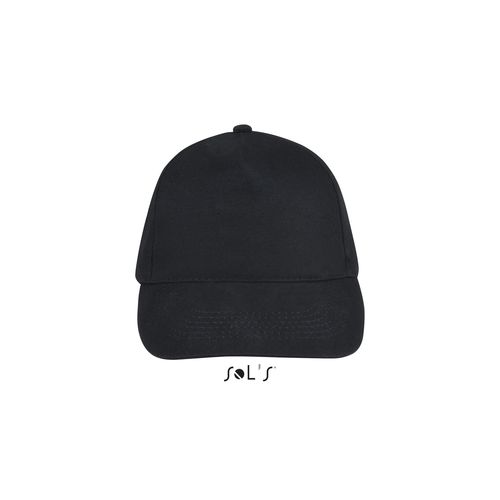 black GORRA 5 PANELES SOL'S SUNNY