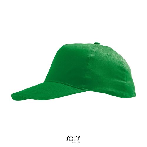 verde prado GORRA 5 PANELES PARA NIÑOS SOL'S SUNNY KIDS