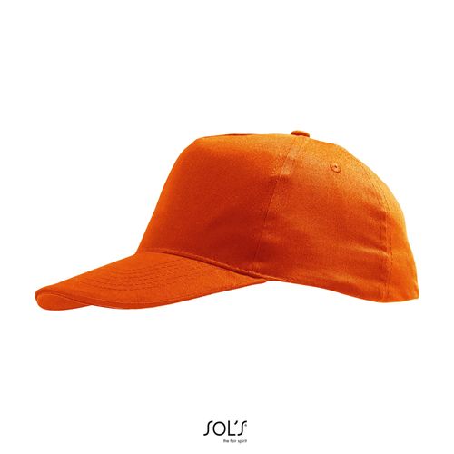 orange GORRA 5 PANELES PARA NIÑOS SOL'S SUNNY KIDS