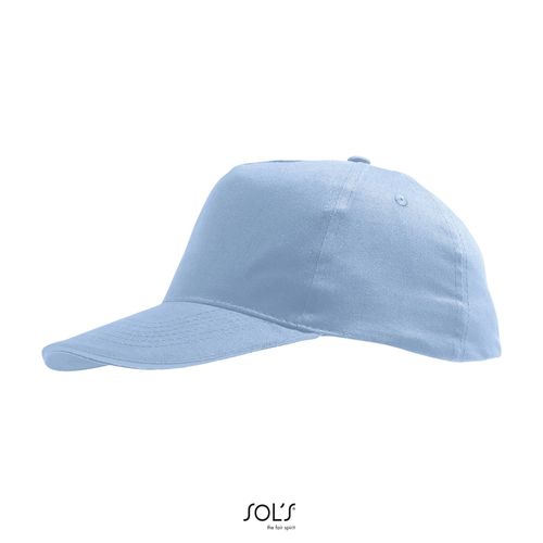 azul celeste GORRA 5 PANELES PARA NIÑOS SOL'S SUNNY KIDS