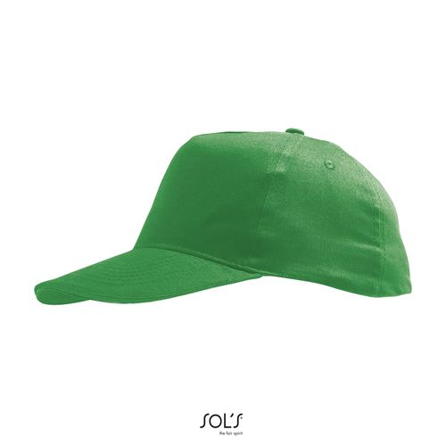 verde prado GORRA 5 PANELES PARA NIÑOS SOL'S SUNNY KIDS