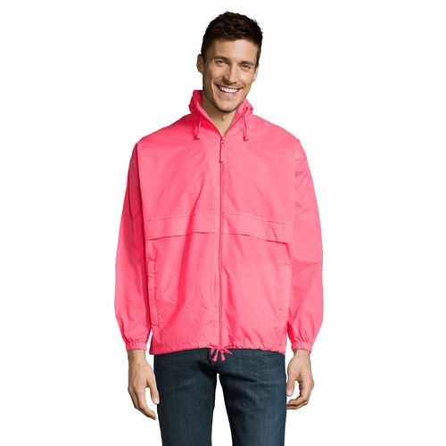 rosa fluo CORTAVIENTO UNISEX REPELENTE AL AGUA SOL'S SURF