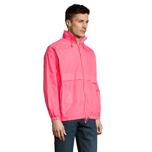 rosa fluo CORTAVIENTO UNISEX REPELENTE AL AGUA SOL'S SURF