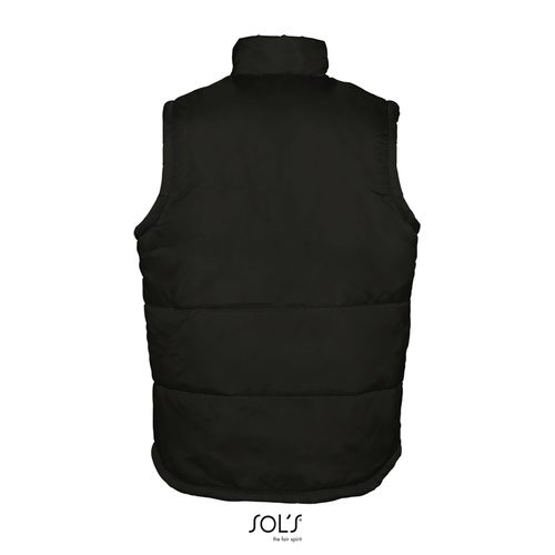 black CHALECO ACOLCHADO SOL'S WARM
