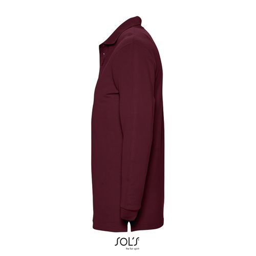 burdeos POLO MANGA LARGA PARA HOMBRE SOL'S WINTER II