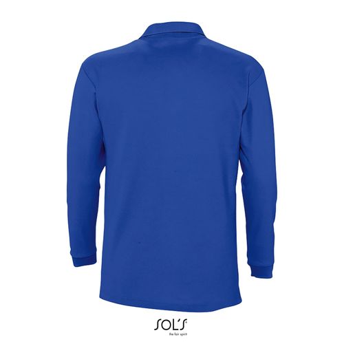 azulón POLO MANGA LARGA PARA HOMBRE SOL'S WINTER II