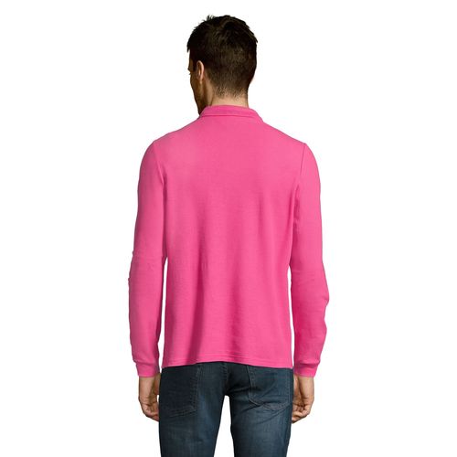 rosa vivo POLO MANGA LARGA PARA HOMBRE SOL'S WINTER II