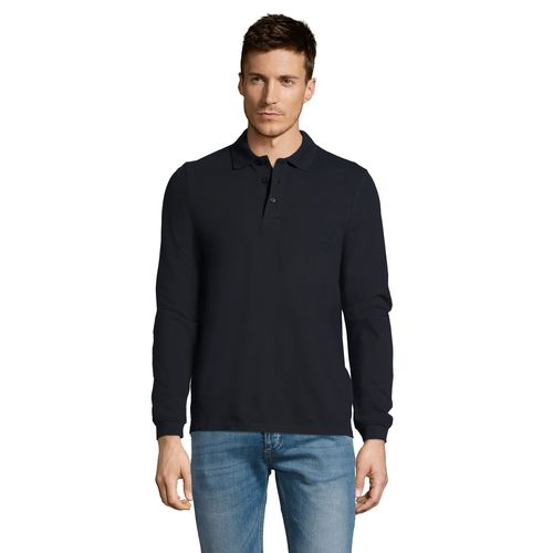 azul marino POLO MANGA LARGA PARA HOMBRE SOL'S WINTER II
