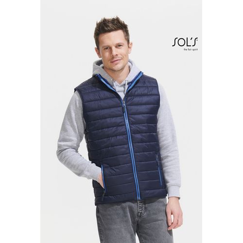 DOUDOUNE LIGHT SANS MANCHE HOMME SOL'S WAVE MEN