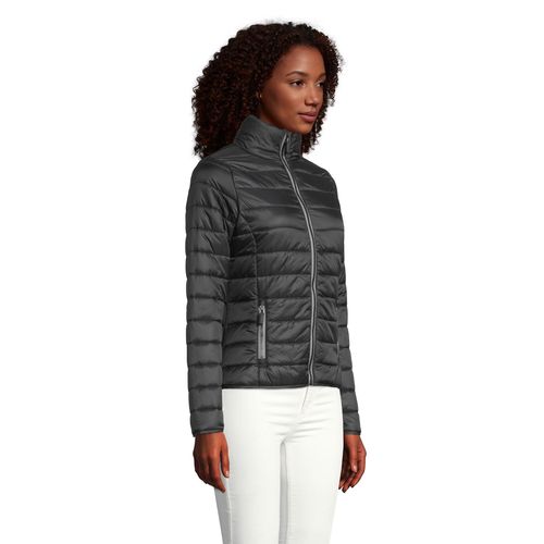 black CHAQUETA MUJER ACOLCHADA LIGERA SOL'S RIDE WOMEN