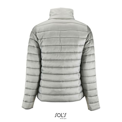 gris metálico CHAQUETA MUJER ACOLCHADA LIGERA SOL'S RIDE WOMEN