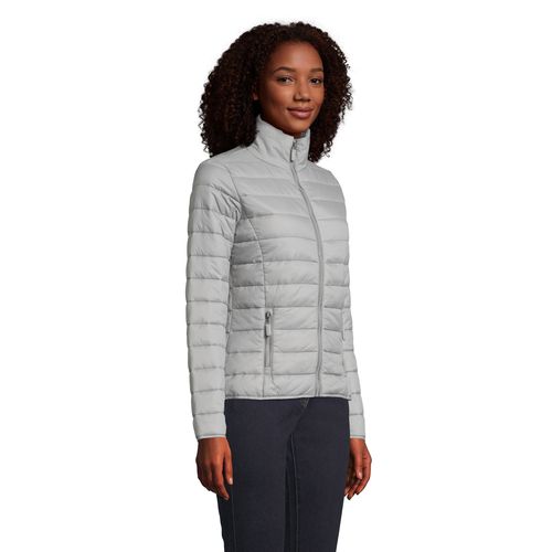 gris metálico CHAQUETA MUJER ACOLCHADA LIGERA SOL'S RIDE WOMEN