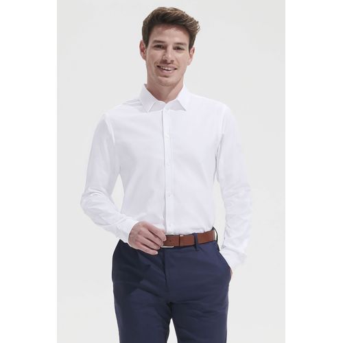 CHEMISE HOMME À CHEVRONS SOL'S BRODY MEN - 1