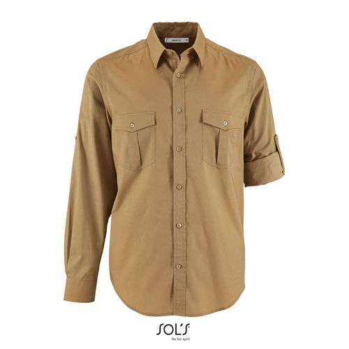 castaña CAMISA DE HOMBRE SOL'S BURMA MEN