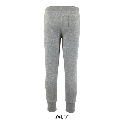 gris chiné PANTALONES DE JOGGING CON CORTE AJUSTADO PARA NIÑOS SOL'S JAKE KIDS