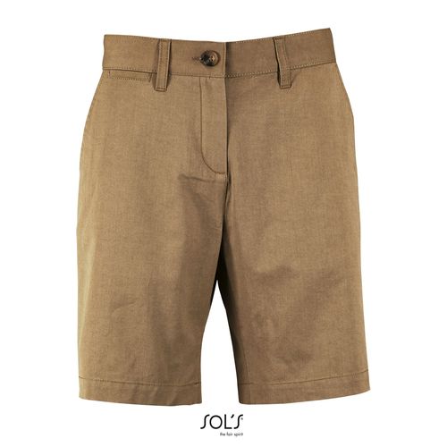 BERMUDA CHINO FEMME SOL'S JASPER WOMEN