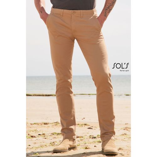 black PANTALONES CHINOS PARA HOMBRE SOL'S JULES MEN - LENGTH 35