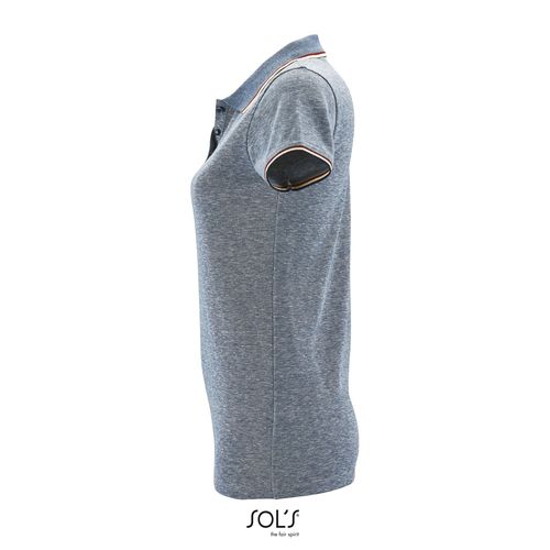 POLO JASPEADO DE MUJER SOL'S PANAME WOMEN