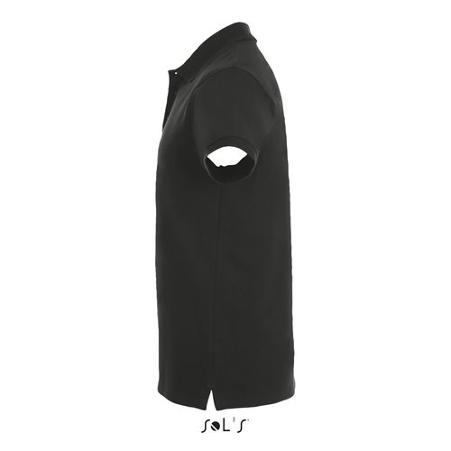 black POLO ALGODÓN - ELASTANO PARA HOMBRE SOL'S PHOENIX MEN