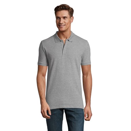 gris chiné POLO ALGODÓN - ELASTANO PARA HOMBRE SOL'S PHOENIX MEN
