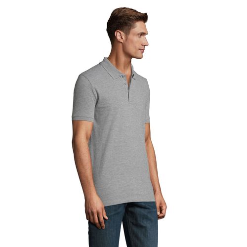 gris chiné POLO ALGODÓN - ELASTANO PARA HOMBRE SOL'S PHOENIX MEN