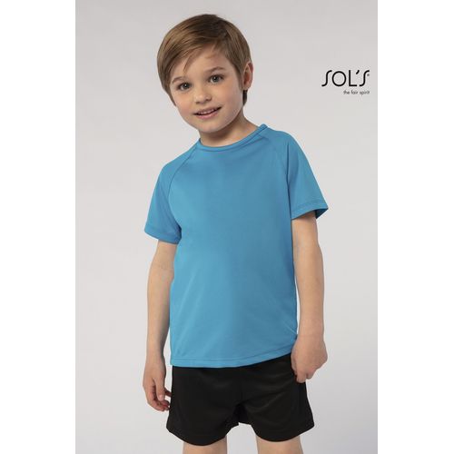 TEE-SHIRT ENFANT MANCHES RAGLAN SOL'S SPORTY KIDS - 2