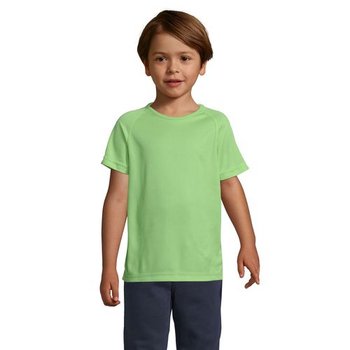verde manzana CAMISETA MANGAS RAGLÁN PARA NIÑOS SOL'S SPORTY KIDS